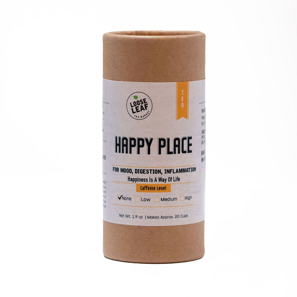 Happy Place Tea For Mood, Digestion, And Inflammation - Loose Leaf Tea Market