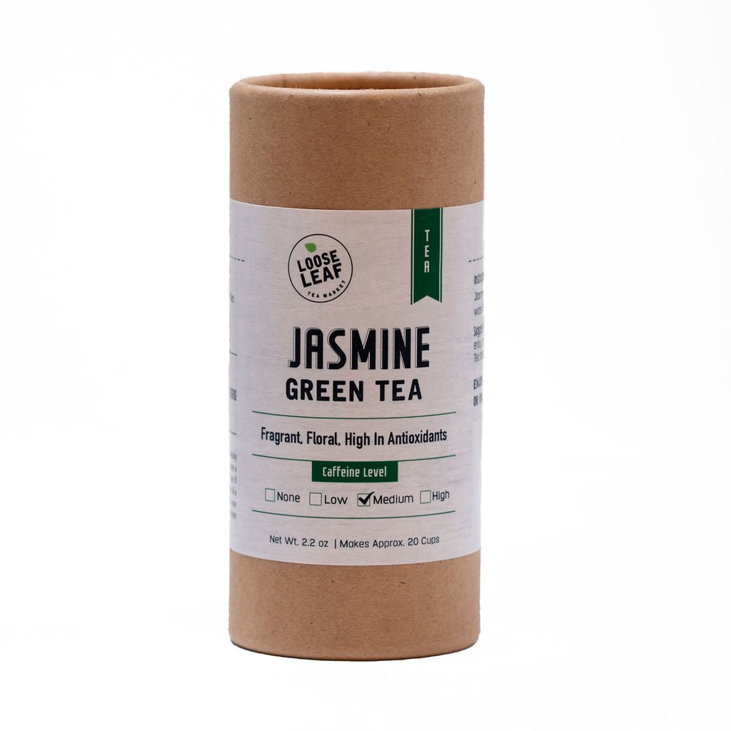 Jasmine Green Organic Green Tea - Loose Leaf Tea Market