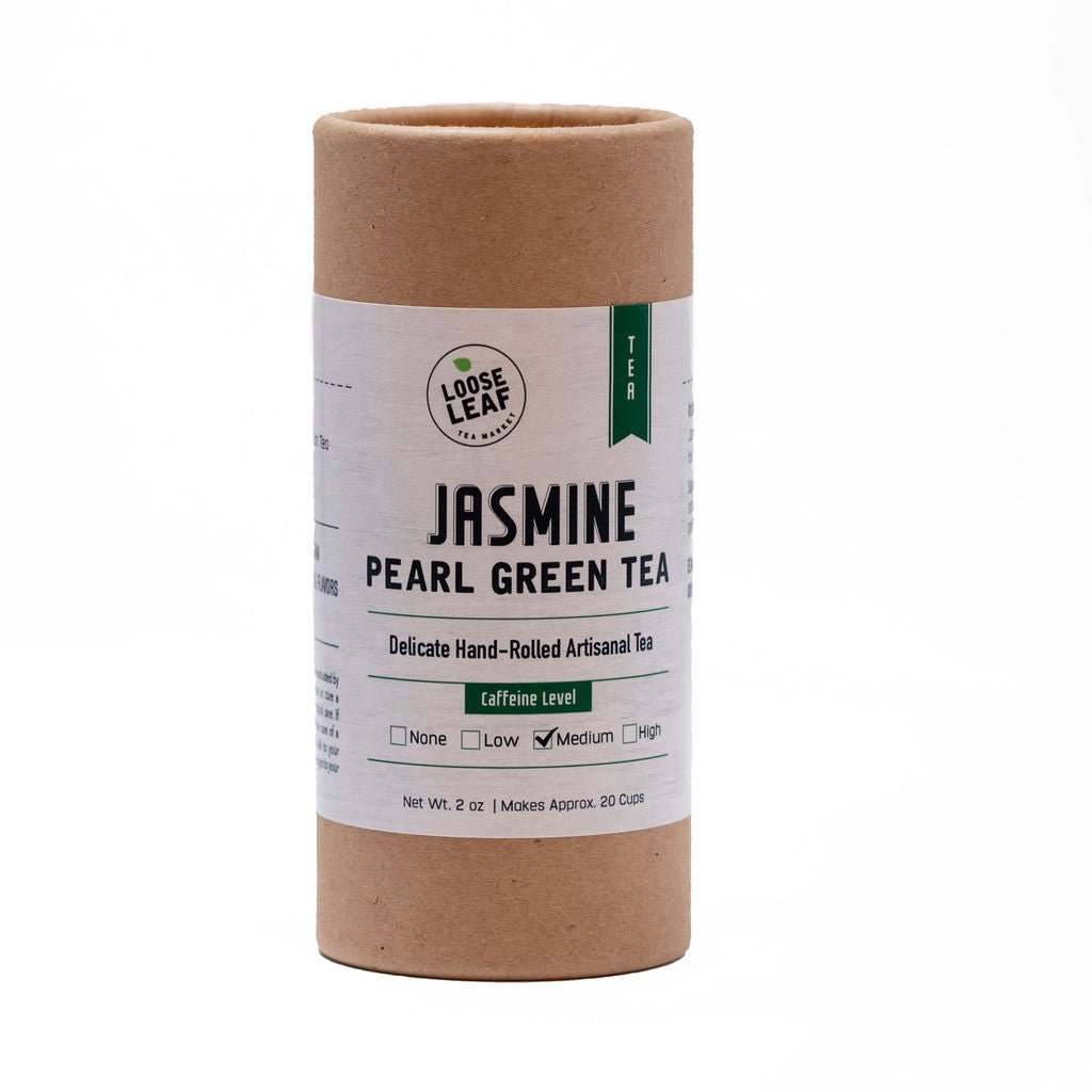 Jasmine Pearl Organic Artisanal Green Tea - Loose Leaf Tea Market