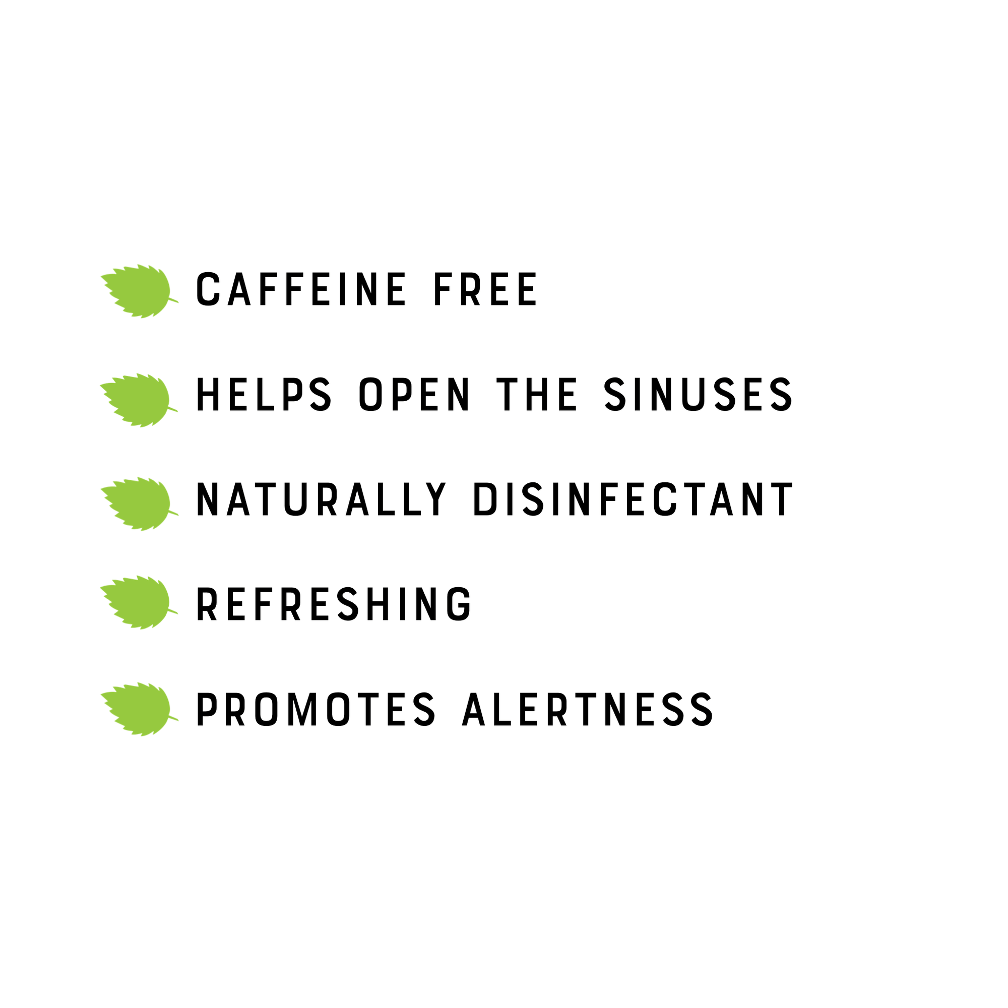 Sinus relief organic loose herbal tea and steam to relieve congestion