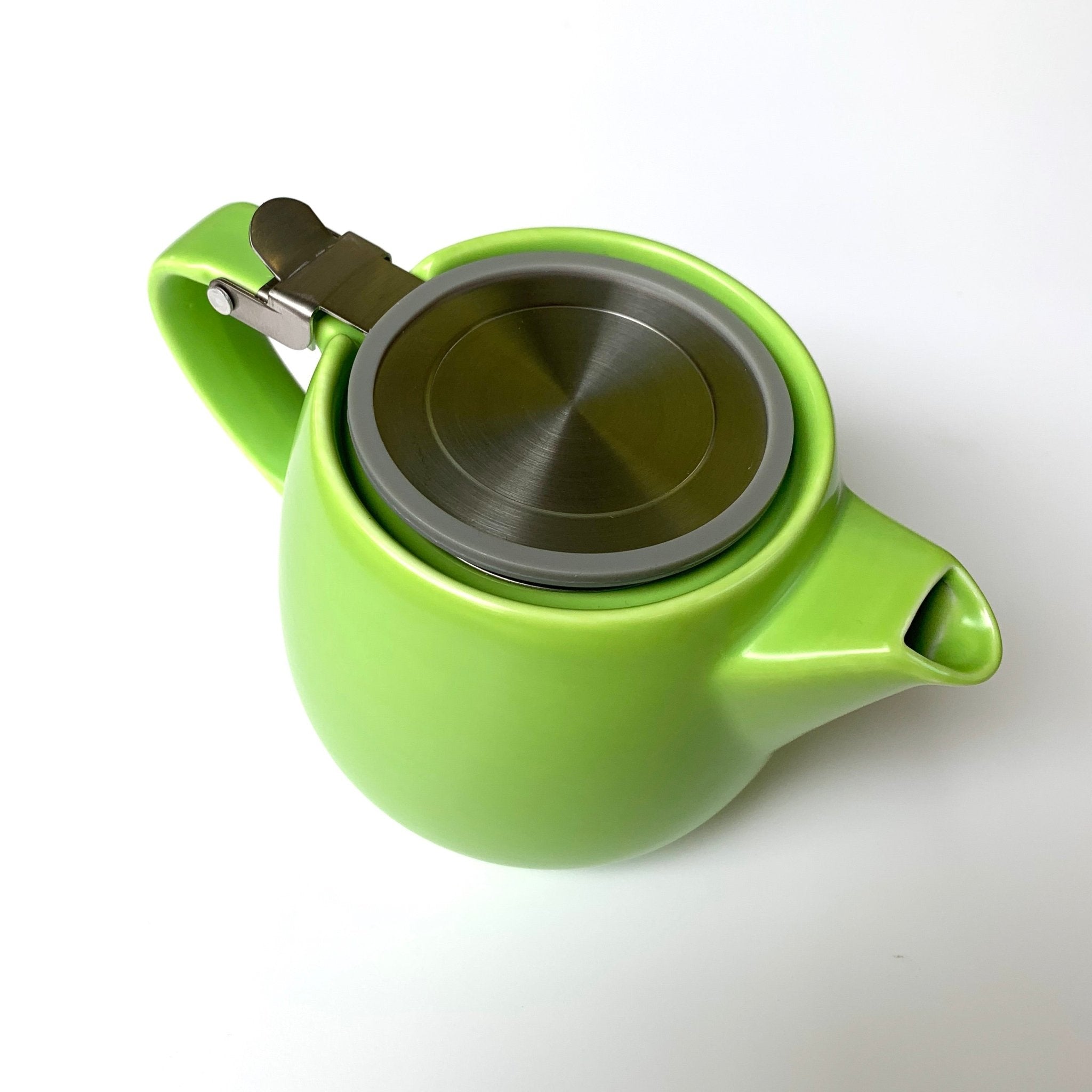 Pluto Yellow Porcelain Teapot with Infuser - Tea and Whimsey