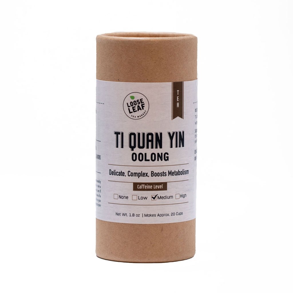 Ti Quan Yin Organic Oolong Tea - Loose Leaf Tea Market